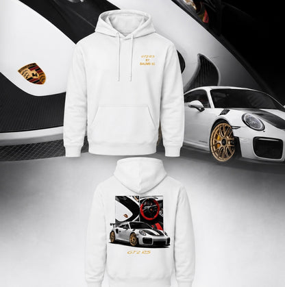 SWEAT à capuche GT2RS en Noir ou Blanc